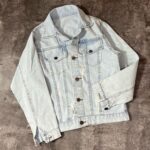 کت جین پشت کل زاپ(2079)