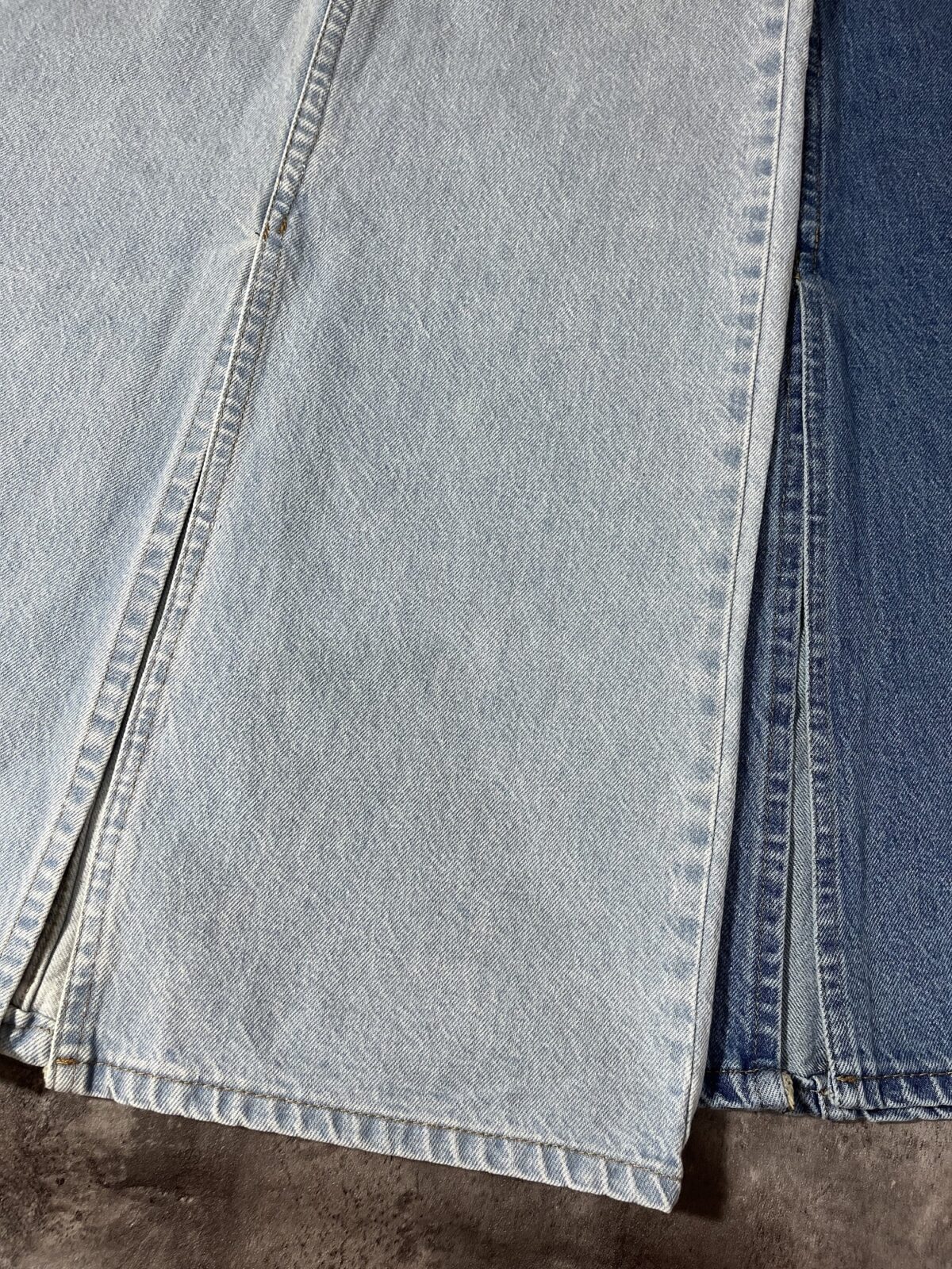 دامن جین ساده جلوچاک(2083) - Image 3