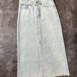 دامن جین زیر ریش یخی(2085)