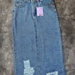 دامن زاپدار پشت چاک(2098)