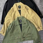 ترنچ کت کوتاه آستردار(2104)