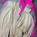 ست بافت یقه اسکی و شلوار بگ(2107)