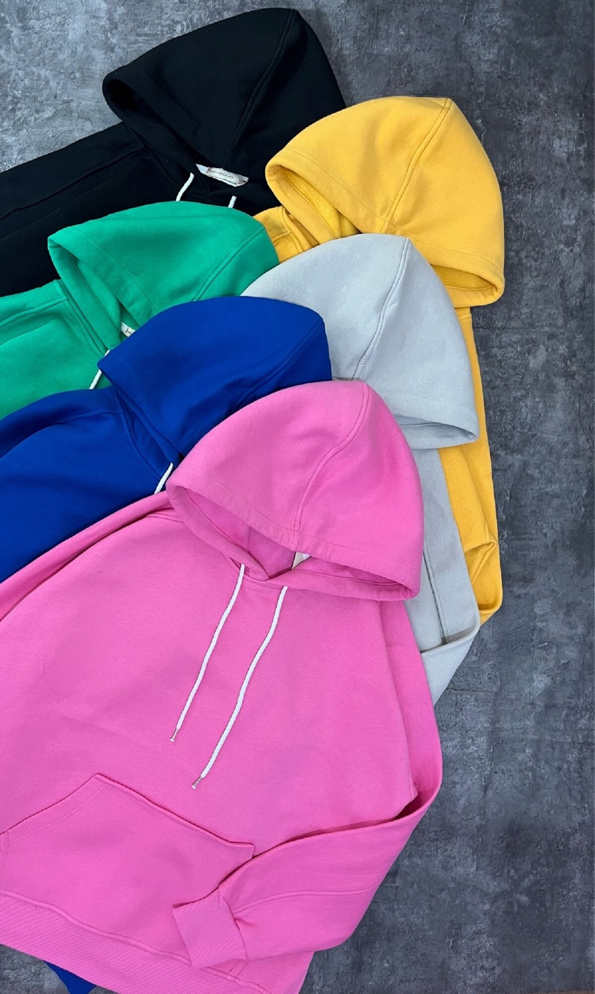 هودی پاستیلی اورسایز دورس سه نخ داخل کرک(2120) - Image 2