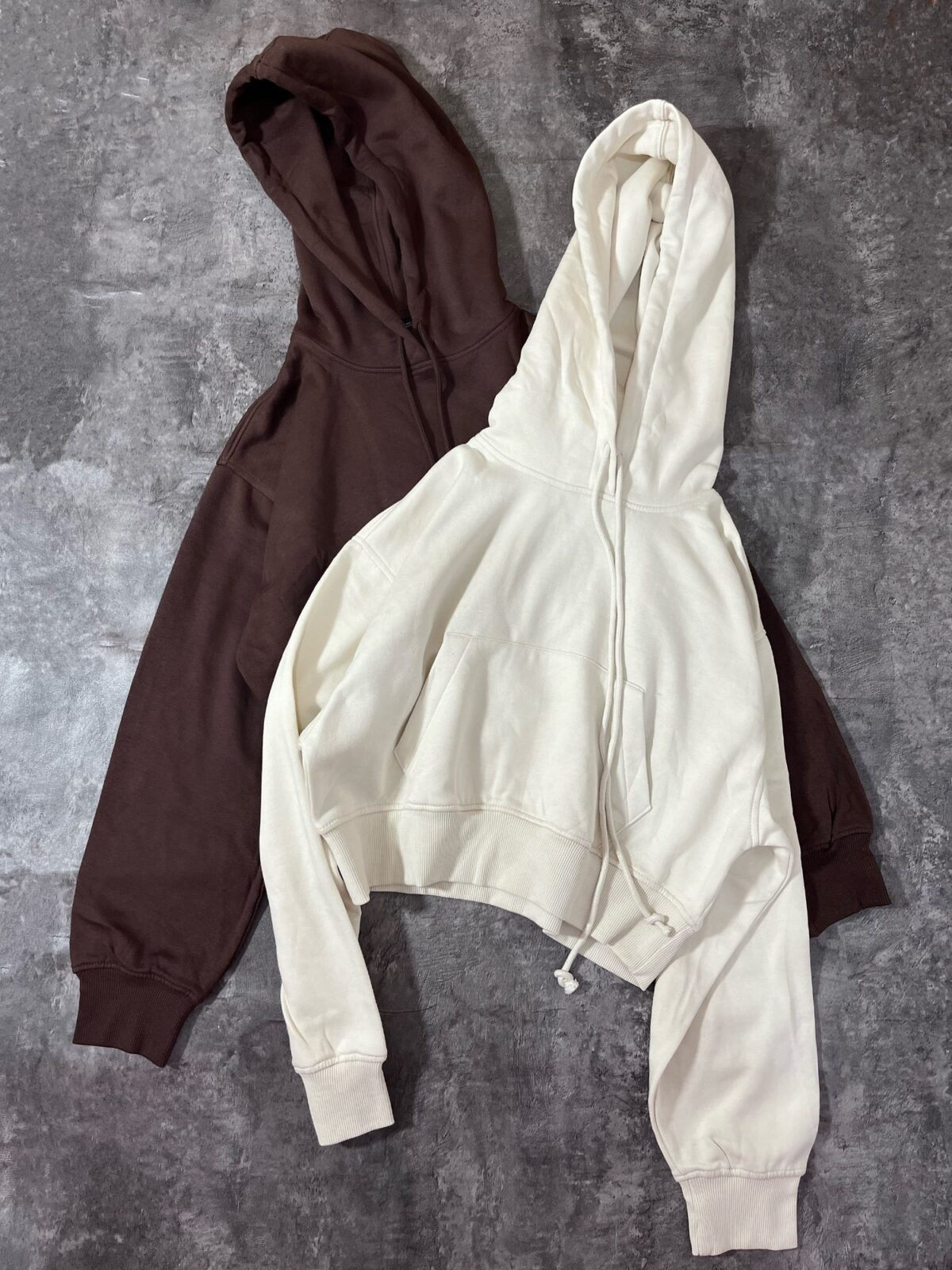 هودی کراپ وارداتی سه نخ داخل کرک(2123) - Image 2