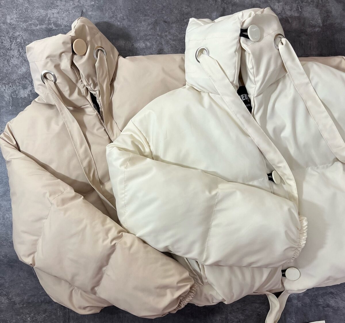 کاپشن کوتاه پفکی پاستیلی(2126) - Image 3