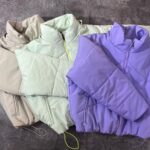 کاپشن کلاه دار اورسایز کوتاه (2139)