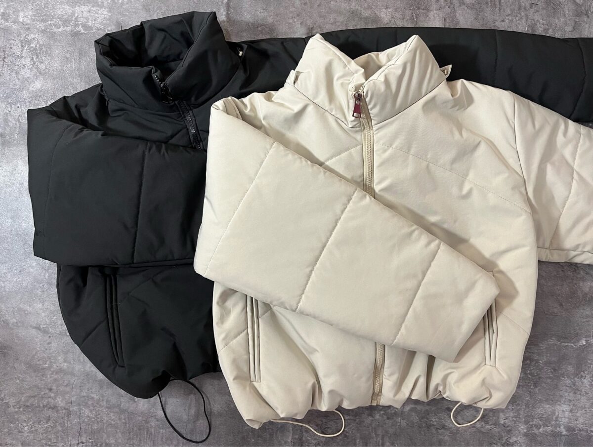 کاپشن کلاه دار اورسایز کوتاه (2139) - Image 2