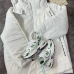 ست کاپشن و شلوار کارگو مغزی دوزی(2138)