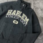 سویشرت اورجینال برشکا ذغالی سه نخ داخل کرک(2147)