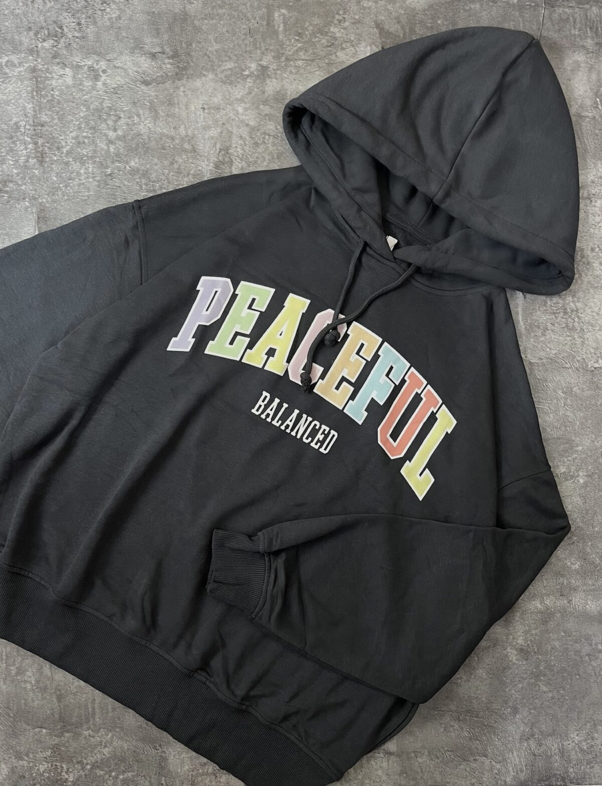 هودی اورجینال برشکا ذغالی سه نخ (2146) - Image 2