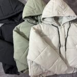 کاپشن پفی کلاهدار(2151)