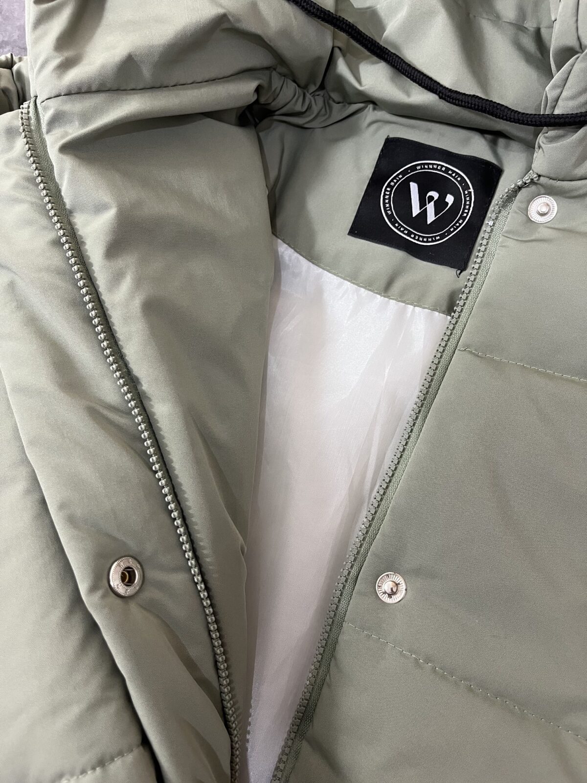 کاپشن پفی کلاهدار(2151) - Image 2