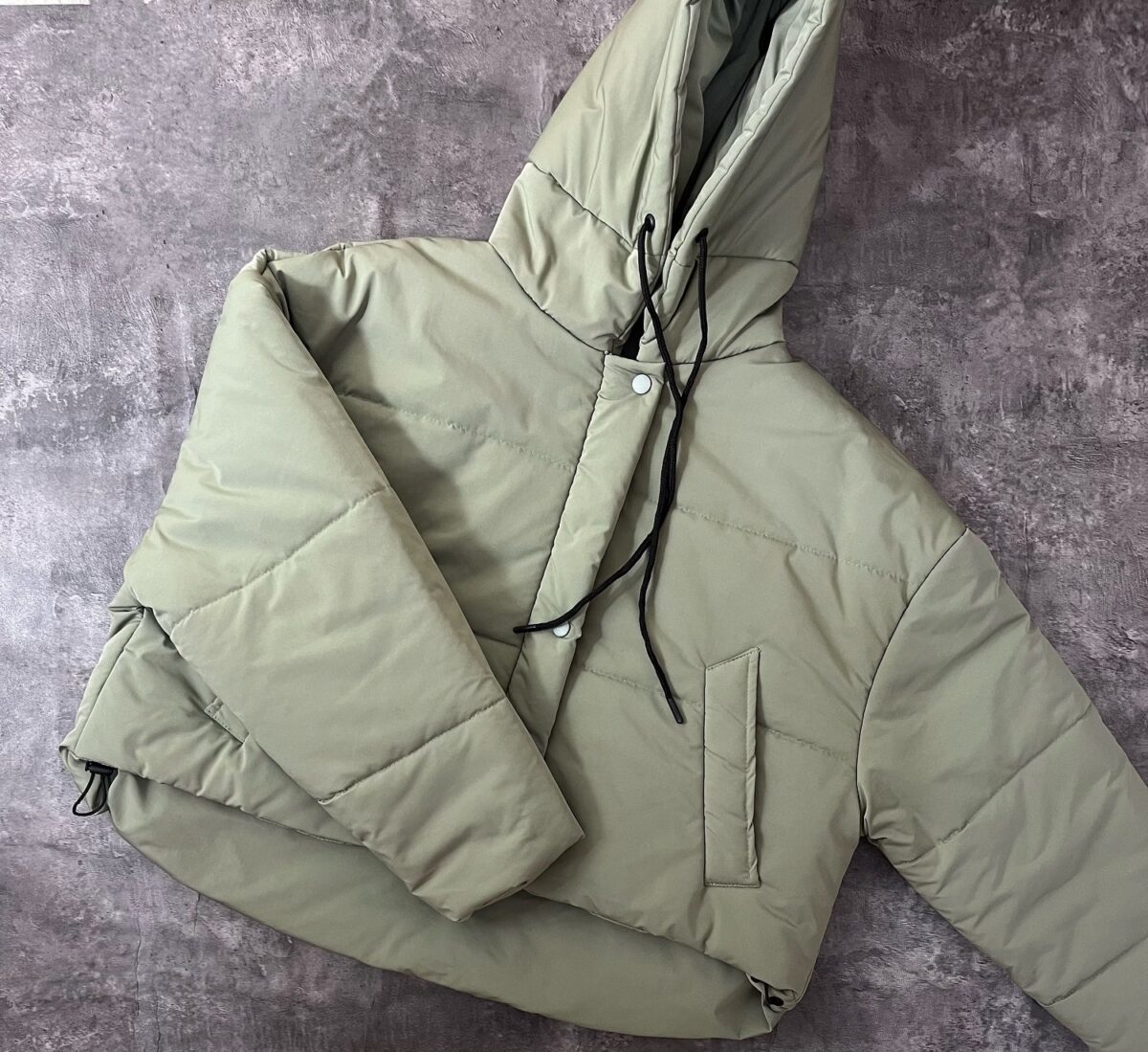 کاپشن پفی کلاهدار(2151) - Image 4