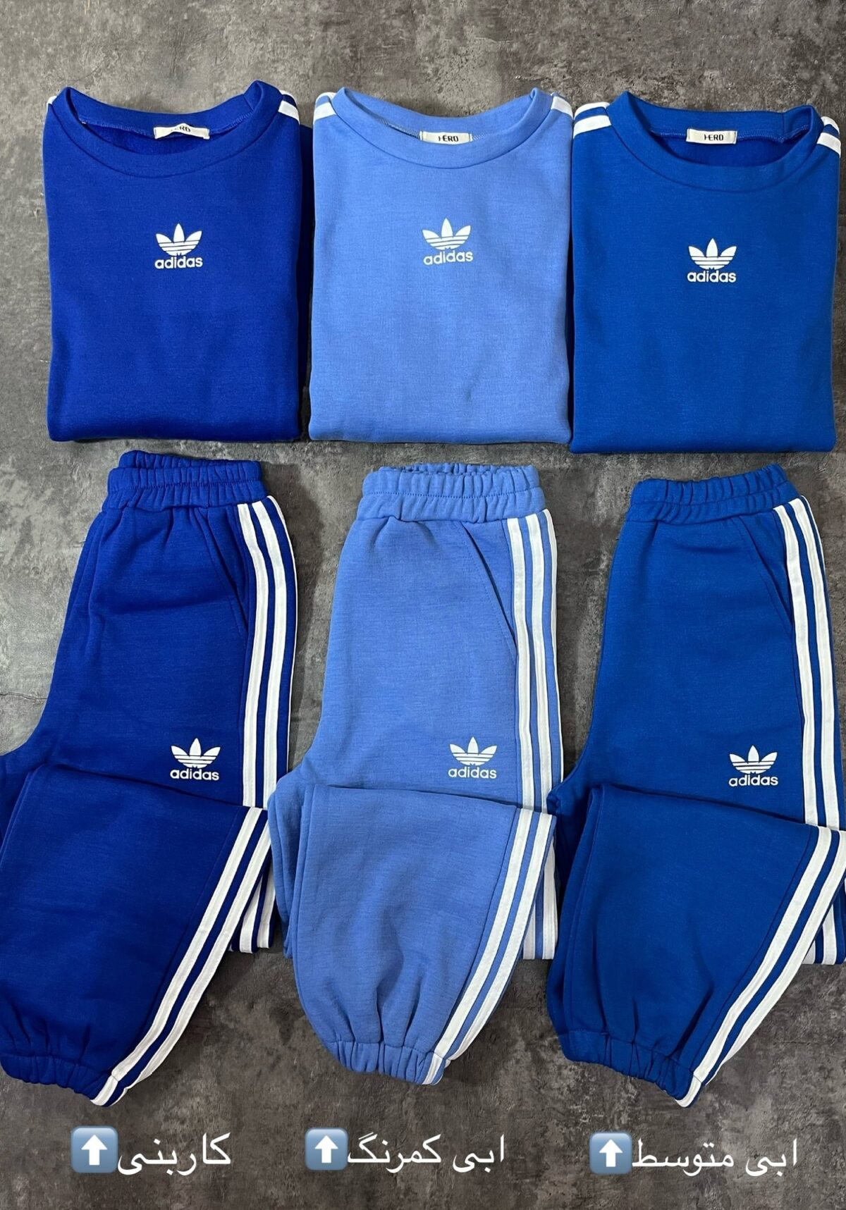 ست آدیداس دورس سه نخ داخل کرک(2152) - Image 4