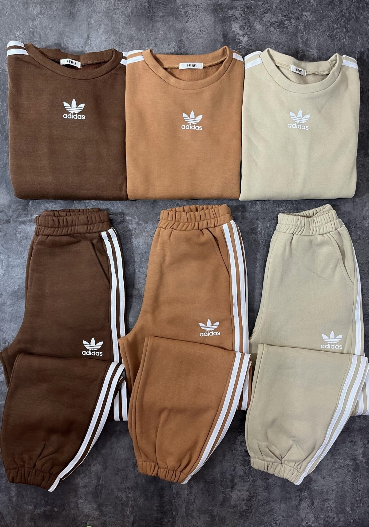 ست آدیداس دورس سه نخ داخل کرک(2152) - Image 2