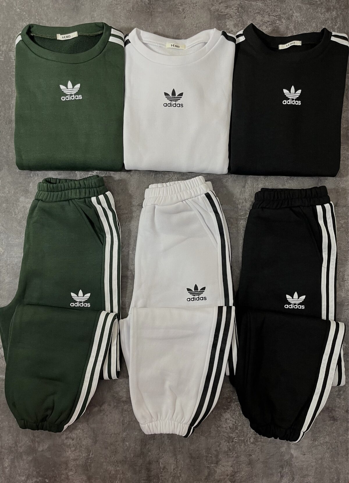 ست آدیداس دورس سه نخ داخل کرک(2152) - Image 3