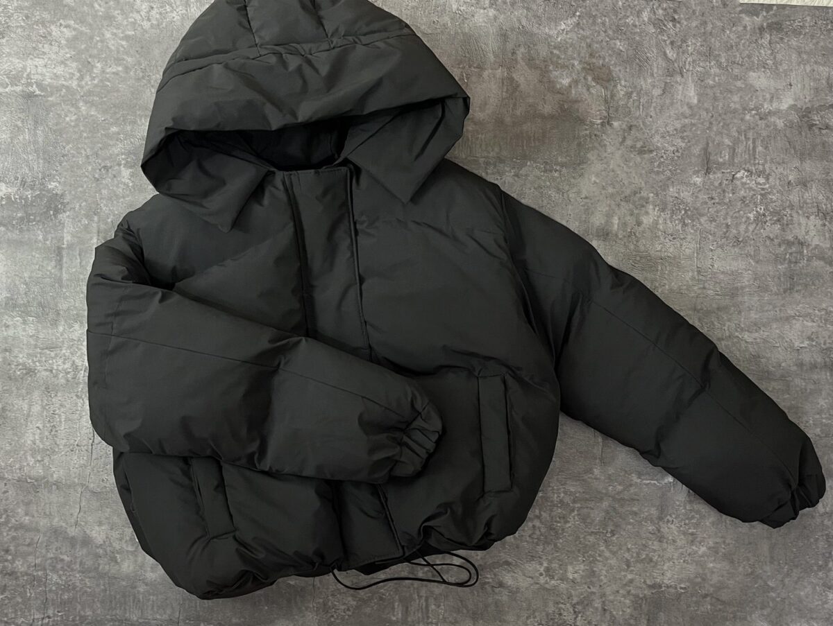 کاپشن پفی کوتاه کلاهدار(2156) - Image 5