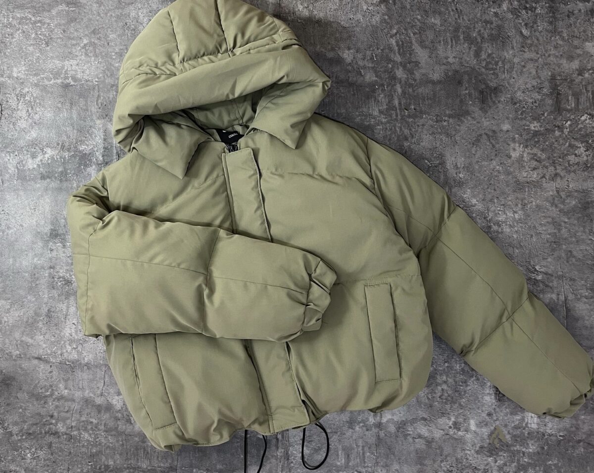 کاپشن پفی کوتاه کلاهدار(2156) - Image 6