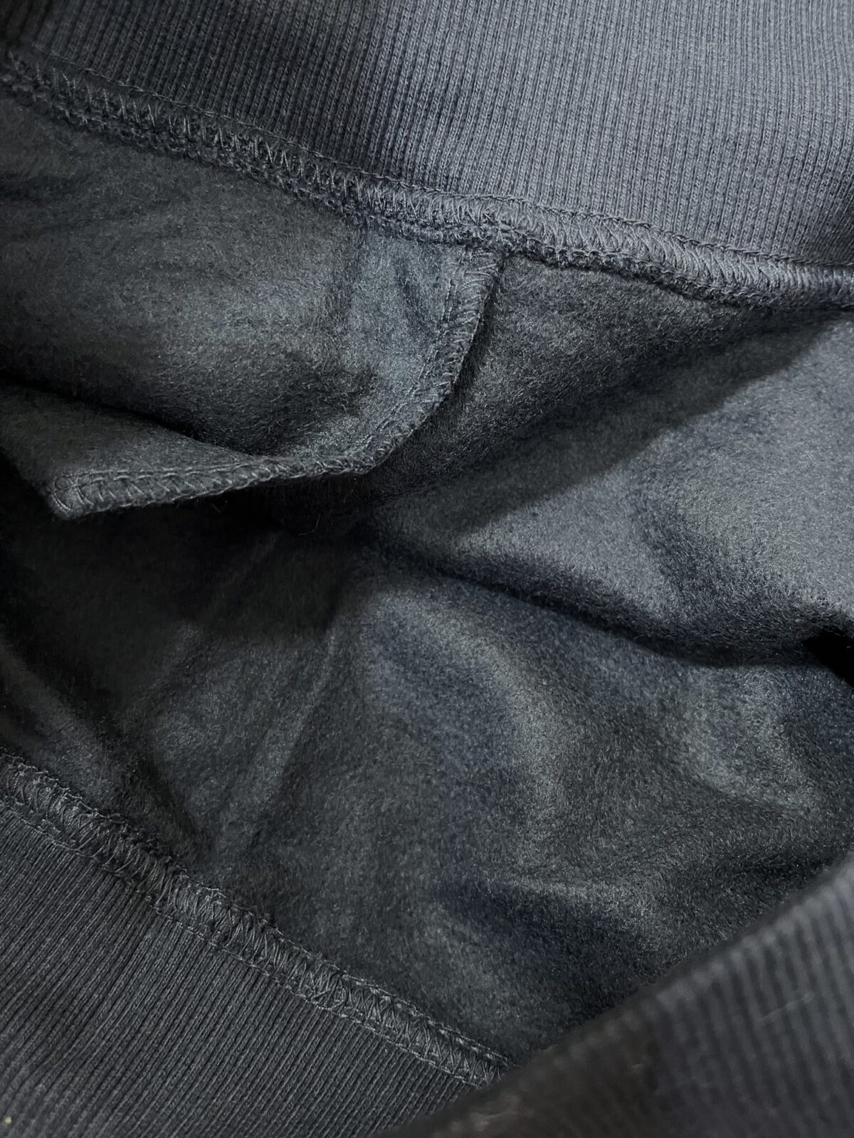 هودی مشکی و سرمه ای دورس سه نخ داخل کرک وارداتی(2170) - Image 5