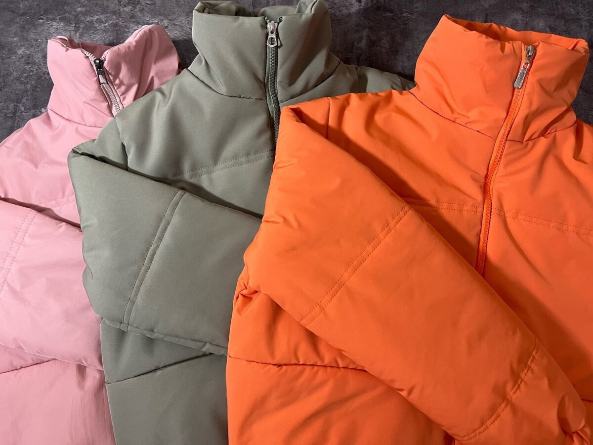 کاپشن پفی کوتاه آبنباتی(2175) - Image 6