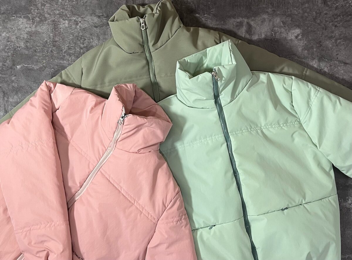 کاپشن پفی کوتاه آبنباتی(2175) - Image 7