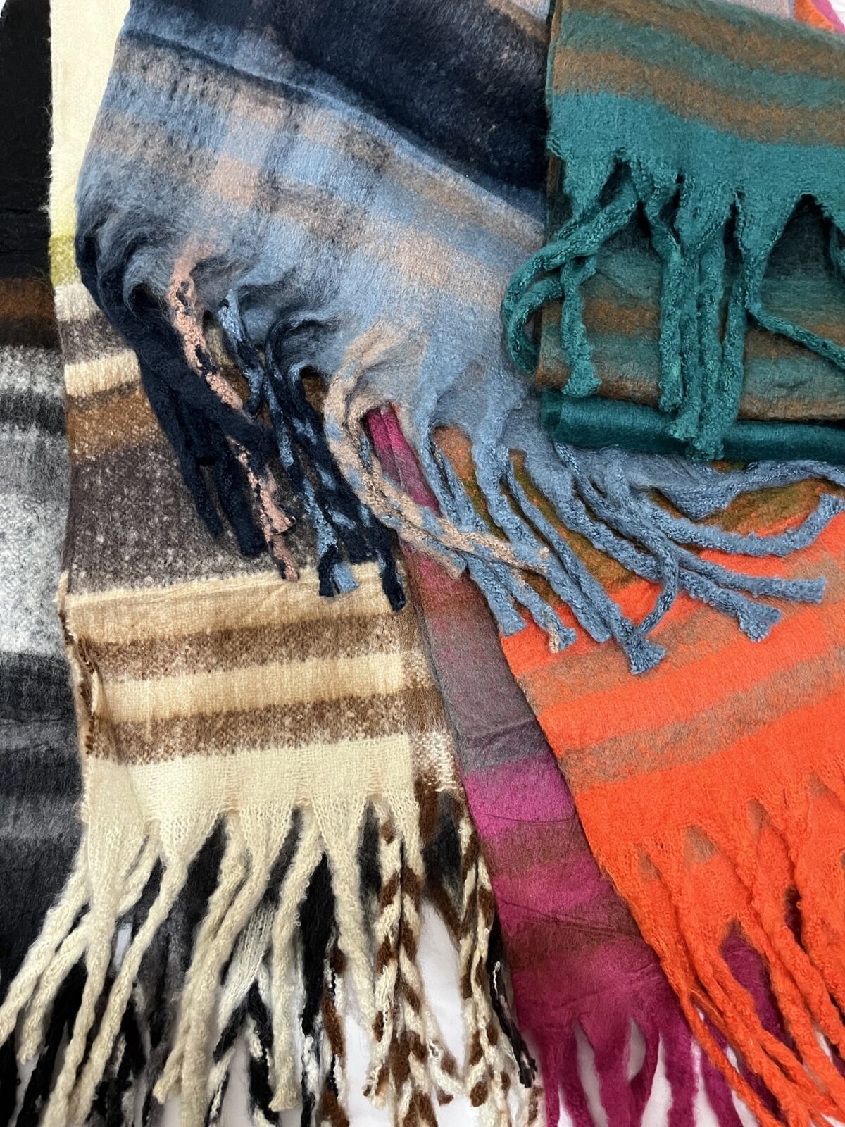 شال گردن پشمی موهر رنگی(2186) - Image 3