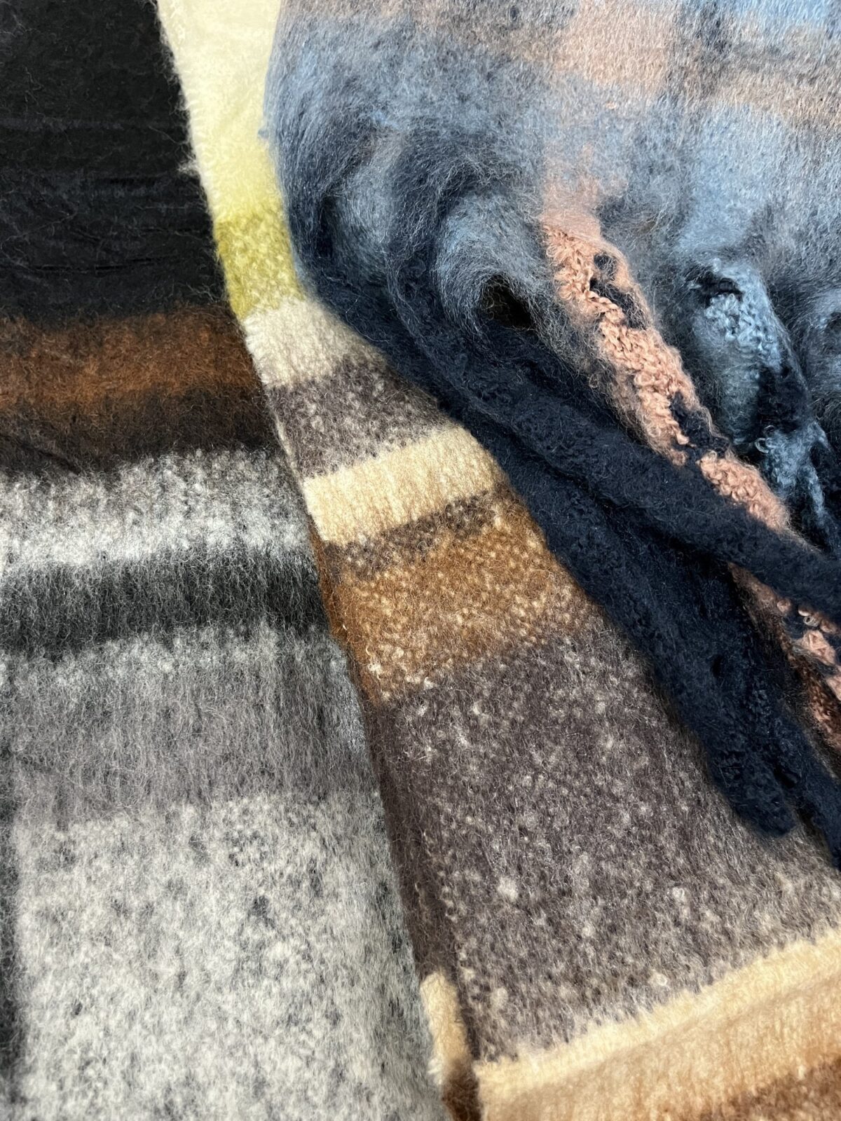 شال گردن پشمی موهر رنگی(2186) - Image 4