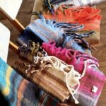 شال گردن پشمی موهر رنگی(2186)