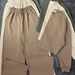 ست دورس و شلوار بگ دورس پنبه دو نخ بدون کرک(2199)