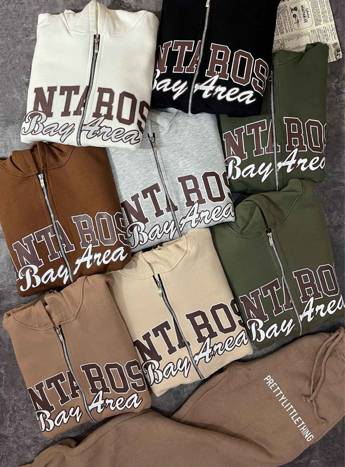 سویشرت زیپی اورسایز دورس سه نخ داخل کرک ضخیم(2255) - Image 10