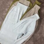 ست یقه اسکی فینگردار و دامن بافت(2215)