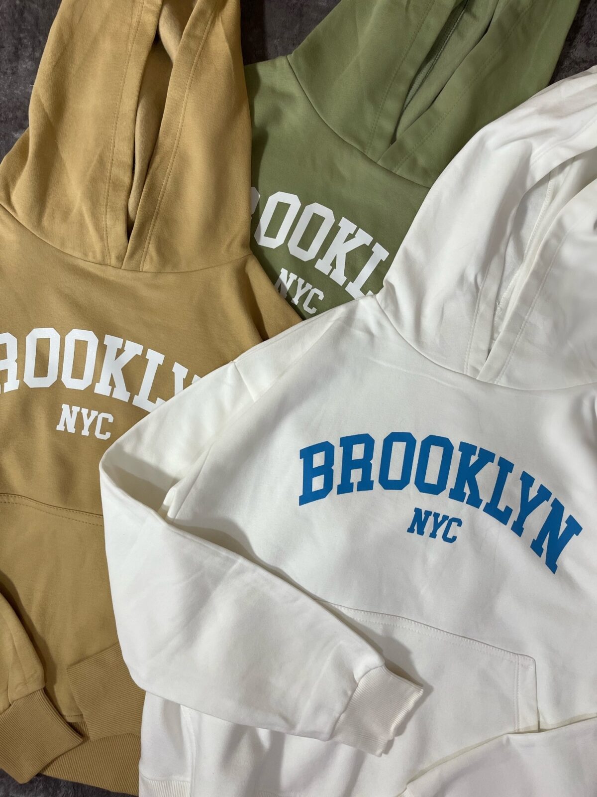 هودی بروکلین دورس سه نخ داخل کرک(2224) - Image 2