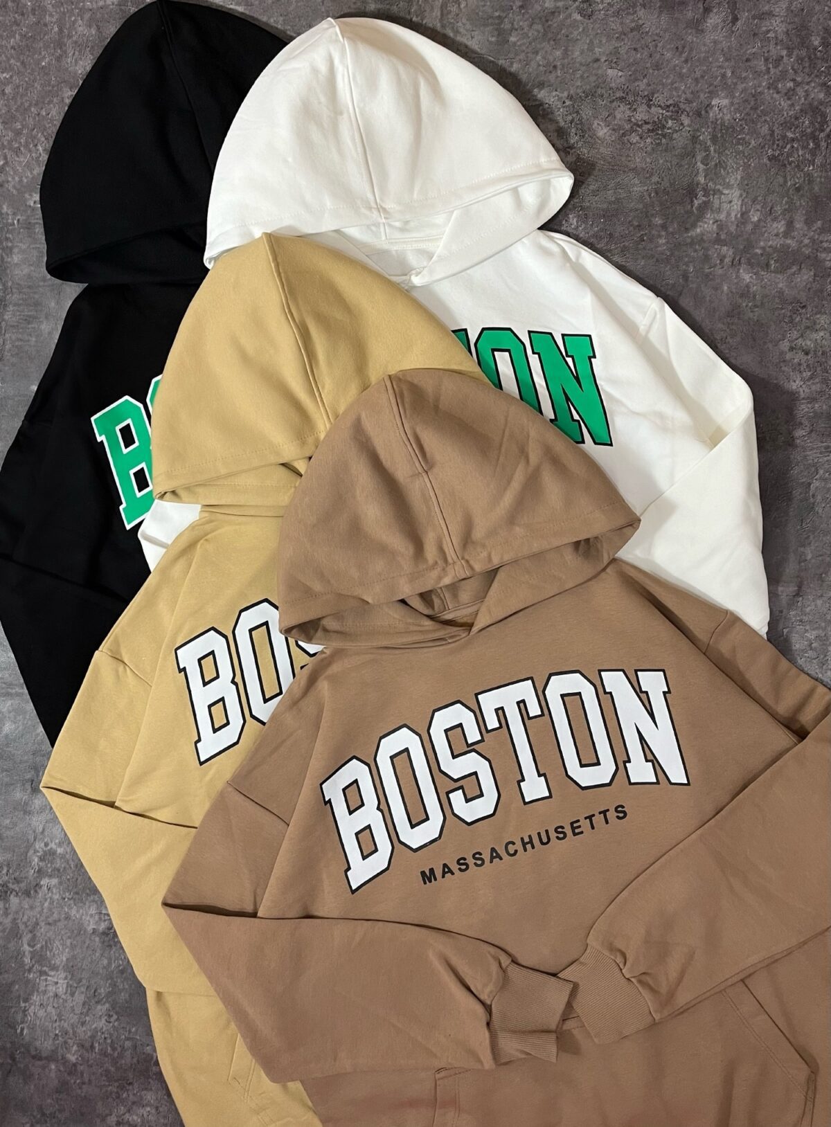 هودی BOSTON سه نخ داخل کرک(2236) - Image 1