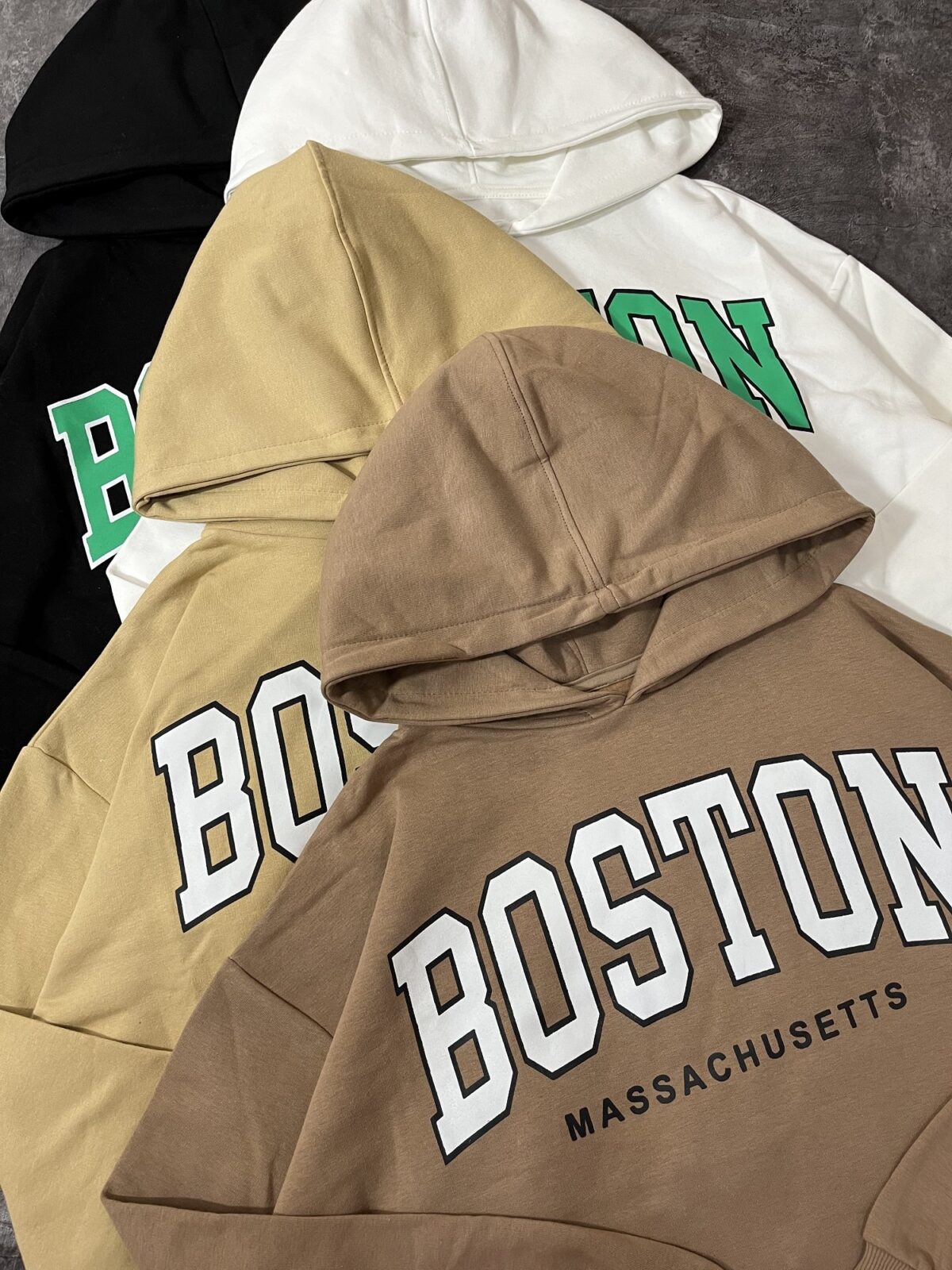 هودی BOSTON سه نخ داخل کرک(2236) - Image 2