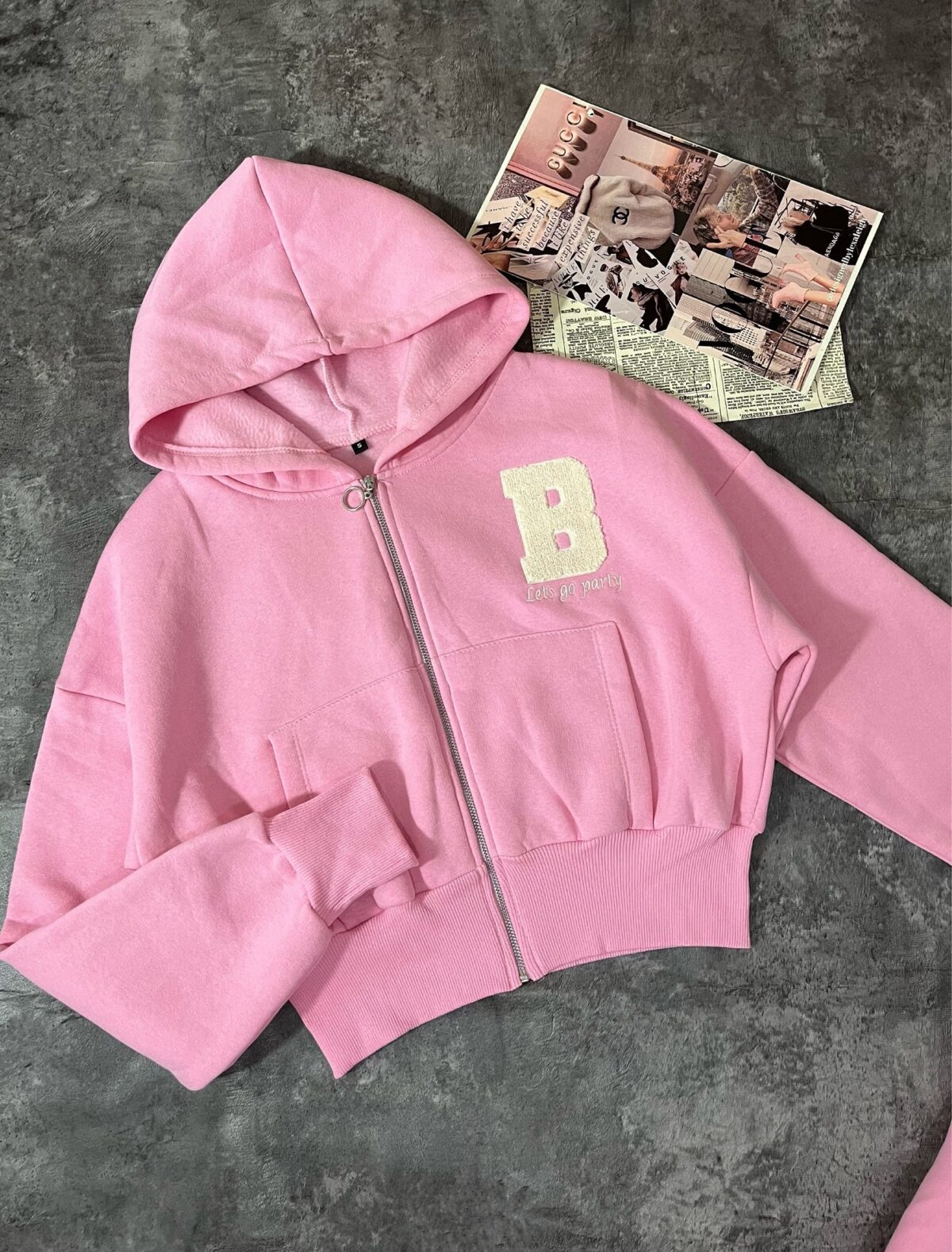 ست سویشرت و جاگر اورجینال ترک سه نخ داخل کرک(2258) - Image 3