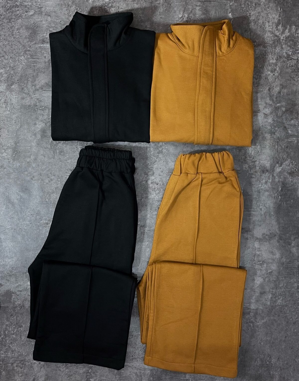 ست سویشرت و بگ دورس سه نخ داخل کرک(2267) - Image 2