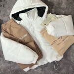 کاپشن پفی کلاهدار(2268)