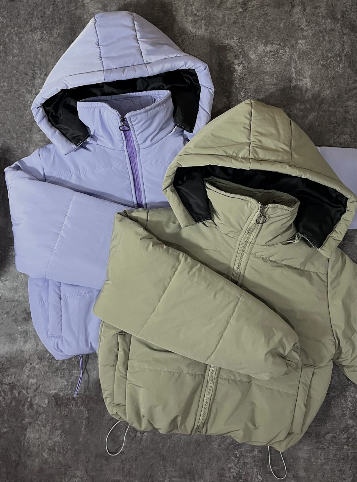 کاپشن پفی کلاهدار(2268) - Image 3