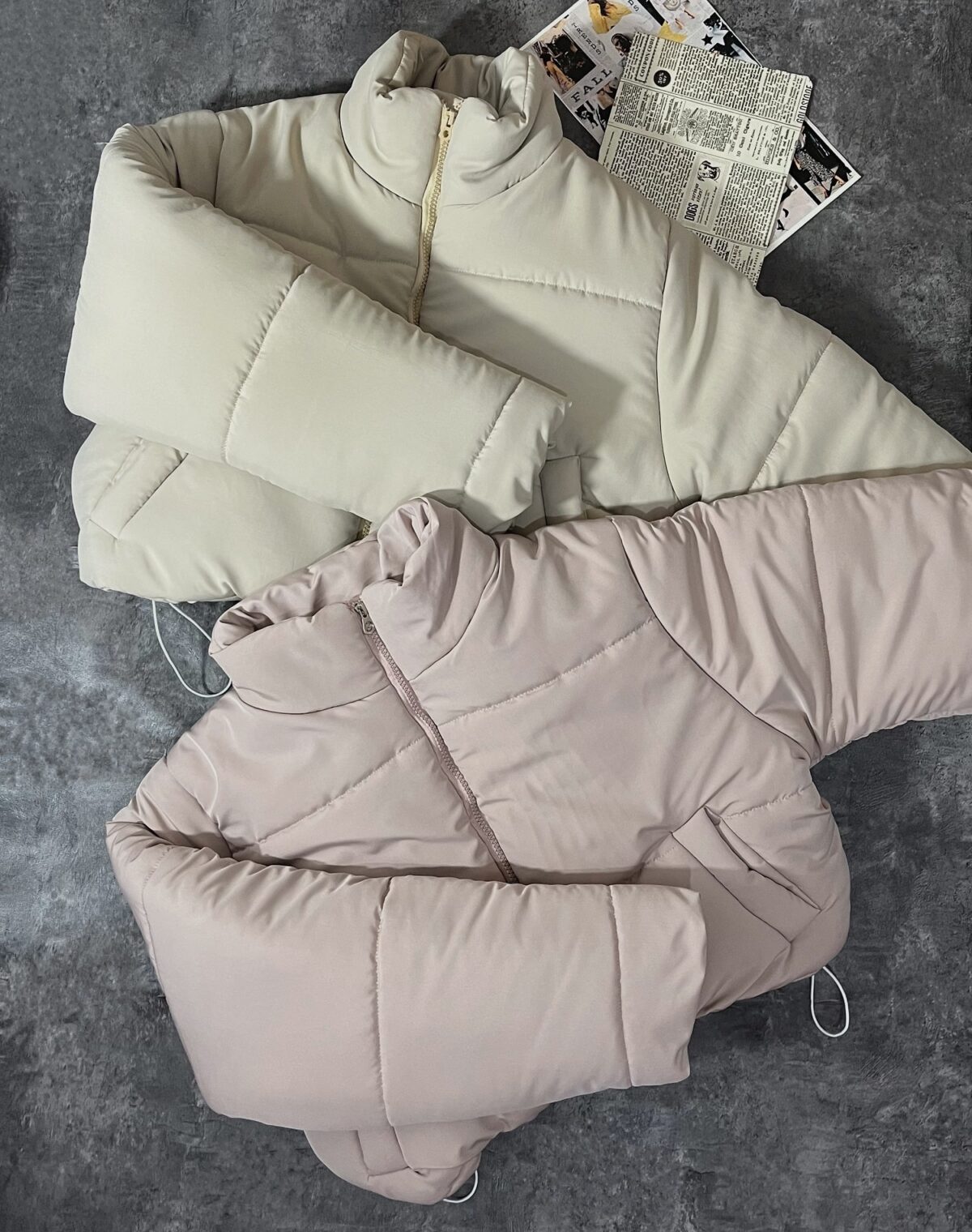 کاپشن پفی کوتاه(2270) - Image 4