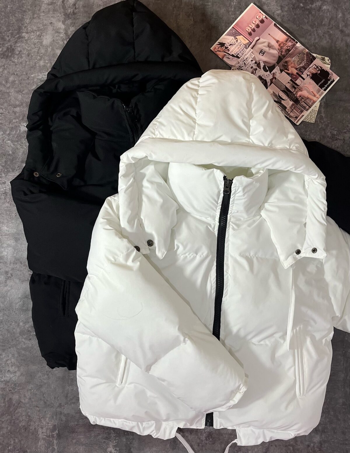 کاپشن پفی کلاهدار(2292) - Image 2