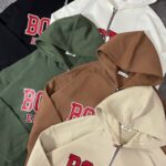 سویشرت زیپی اورسایز دورس سه نخ داخل کرک ضخیم(2291)