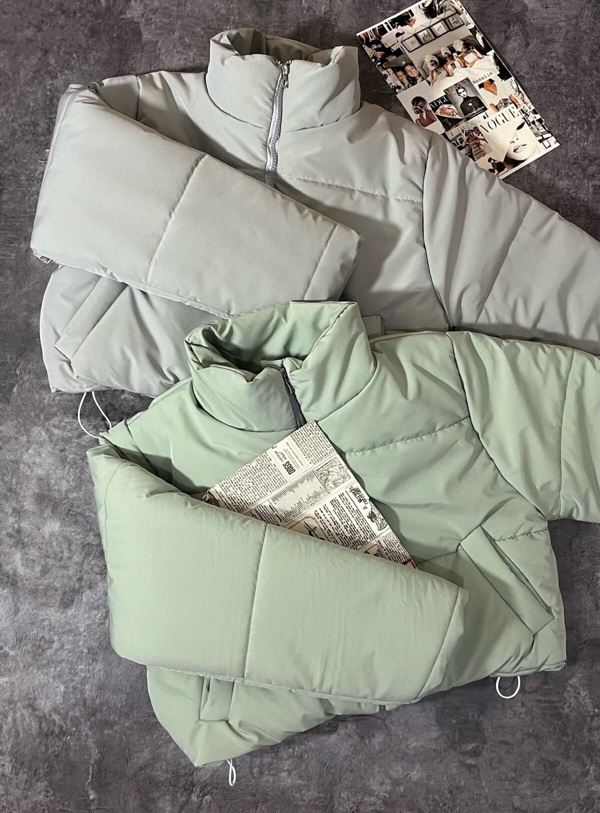 کاپشن پفی کوتاه(2298) - Image 5