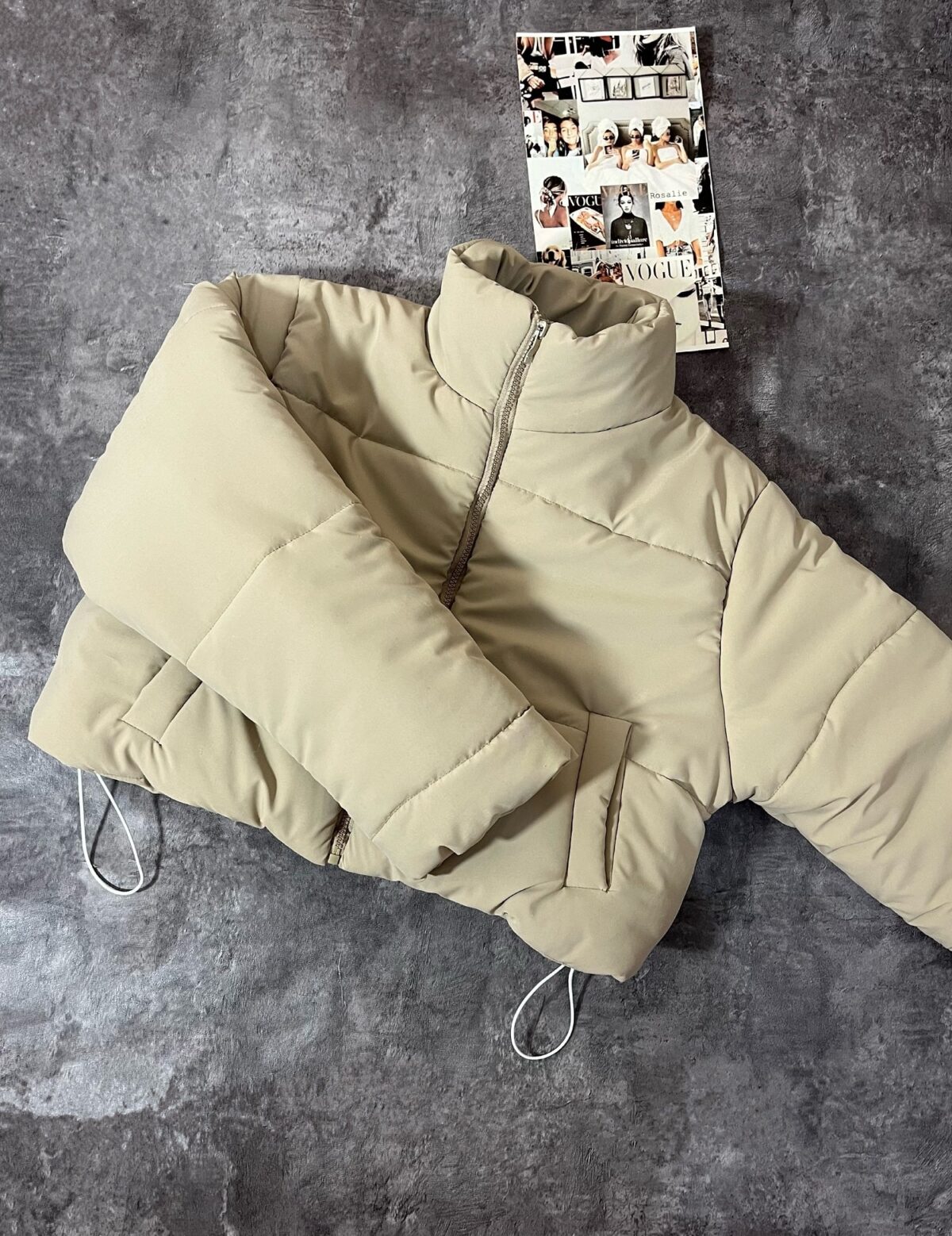 کاپشن پفی کوتاه(2298) - Image 4