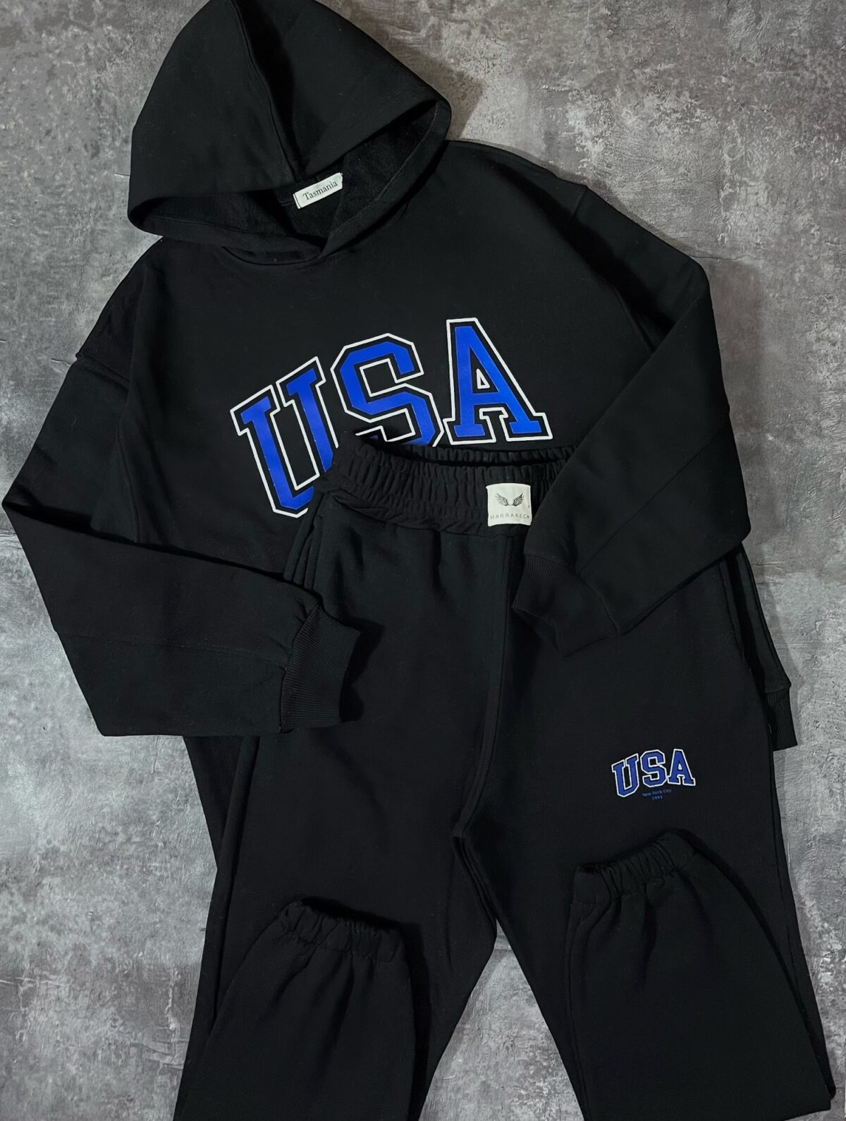 ست هودی و جاگر سه نخ داخل کرک(2300) - Image 5