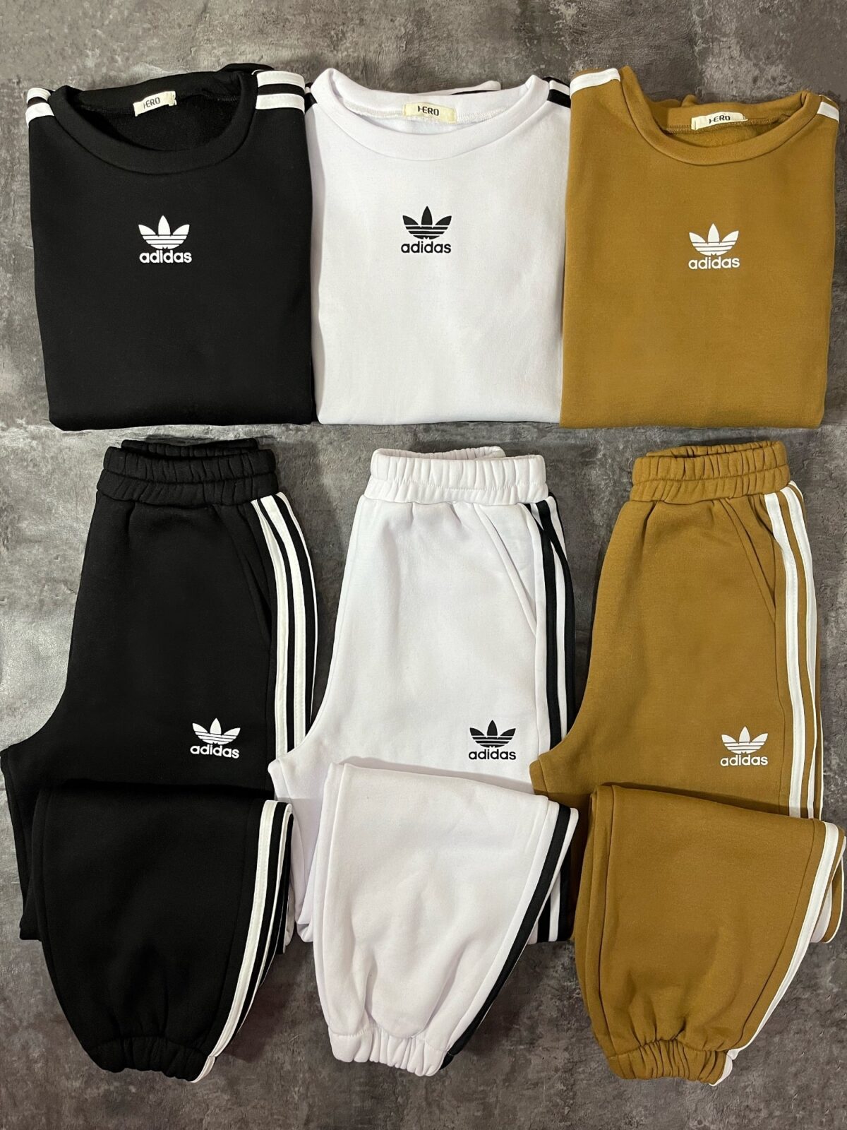 ست آدیداس دورس سه نخ داخل کرک(2304) - Image 2