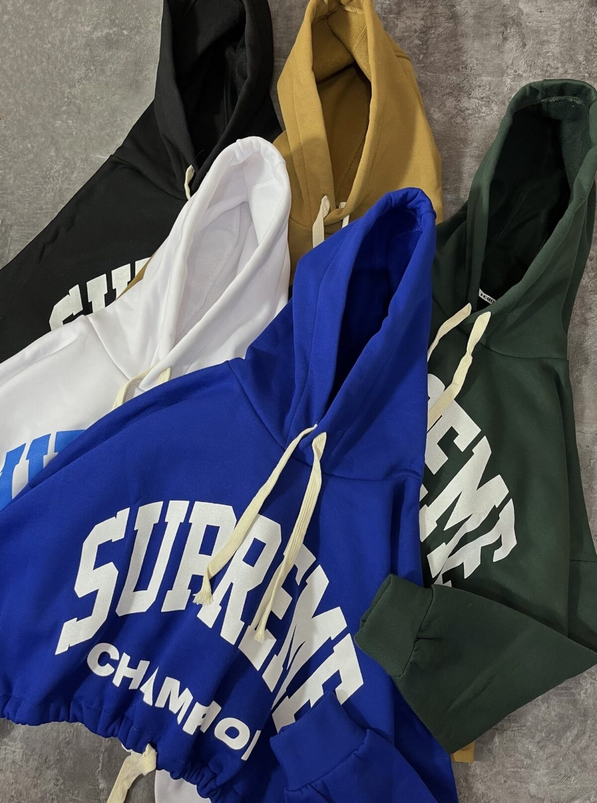 هودی کراپ SUPREME سه نخ داخل کرک(2305) - Image 1