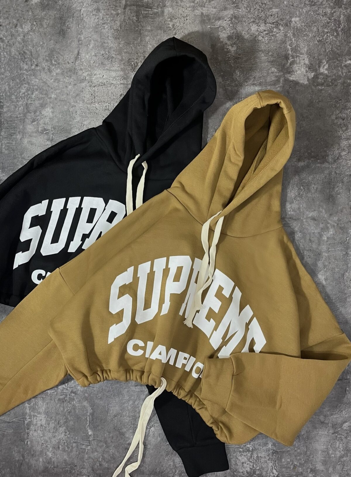 هودی کراپ SUPREME سه نخ داخل کرک(2305) - Image 5