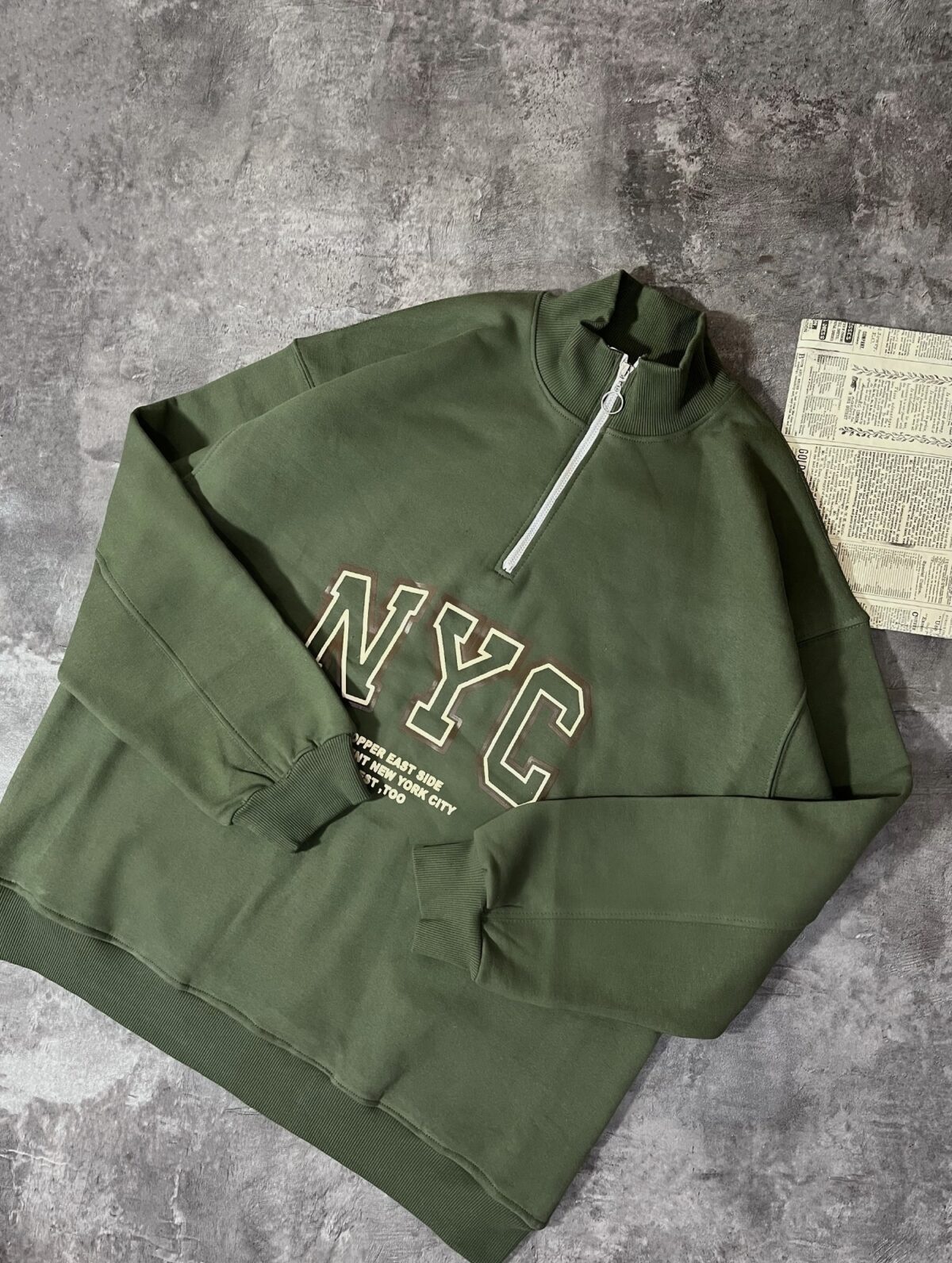 دورس نیم زیپ NYC سه نخ داخل کرک(2311) - Image 5