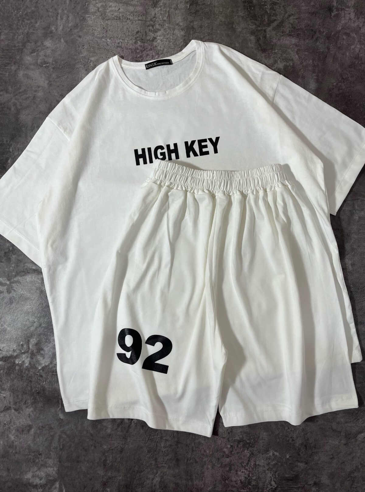 ست تیشرت و شلوارک نخ پنبه(2337) - Image 4