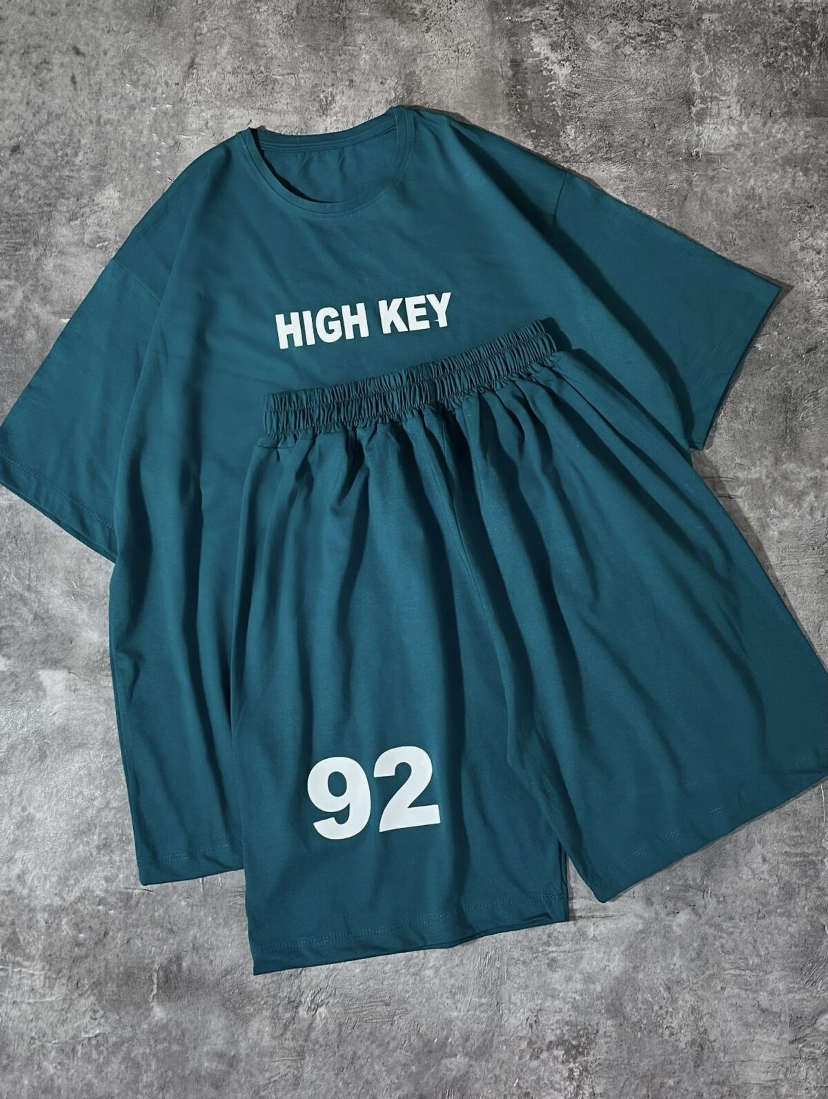 ست تیشرت و شلوارک نخ پنبه(2337) - Image 5